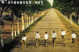 青悦读每个人都有一段：单车上的青春图片
