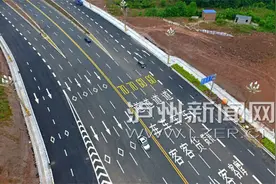 泸州空港路主线通车 通过望天龙可直达云龙机场图片
