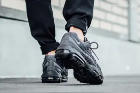 气质铁灰加持：Nike Air Max 95 Ultra SE上脚近赏图片