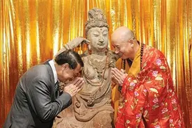 千年木质观音像何以顺利回家？图片