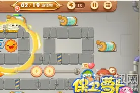 保卫萝卜3工厂第17关金萝卜攻略 工厂17关怎么过图片