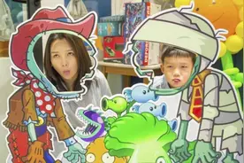 七宝四岁了！何洁为儿子庆生，搞怪拍照显童趣视频封面