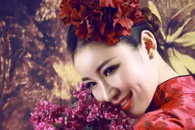 桃花多一朵图片