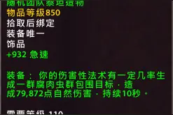 随机团居然可以拿史诗装备 魔兽掉落装等的新机制图片