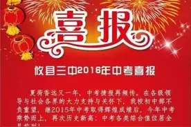 攸县长鸿,三中,震林，健坤中考喜报!图片