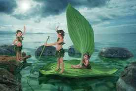 梦幻童年，瑞士摄影师约翰威廉的一组照片图片