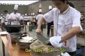中华厨神比赛现场 鲜鱼活吃！1分29秒搞定！这吃法实在残忍图片