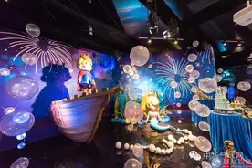 皱市明儿子生日派对气球布置现场高端大气上档次！图片