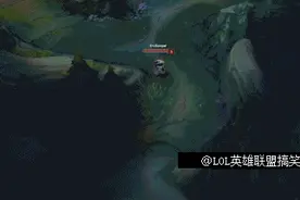 LOL峡谷中最难闪现过去的就是这道墙，多少人在这里吃过亏？图片