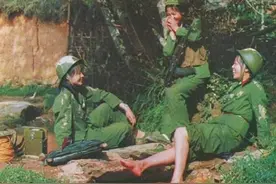 对越反击战时期中国女兵图片