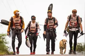 只因喂了狗狗一颗肉丸，就认下这个主人，陪他跋山涉水690公里图片
