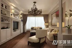 正商书香华府简欧风格装修效果，一起来唠嗑！图片