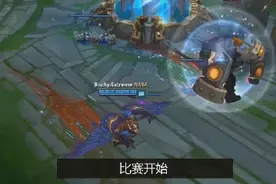 LOL趣味实验，奎因与EZ大招的竞速比赛图片