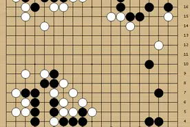 围棋名局打谱鉴赏——秀哉与吴清源的授三子局图片