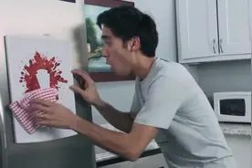 番茄直接摔在纸上竟然变成番茄酱，男巫太厉害了视频封面