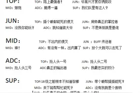 盘点LOL中各个位置的玩家对于各个位置的见解，我才是队伍核心图片