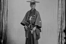 一百五十年前日本德川将军幕府武士在欧洲的旧照图片