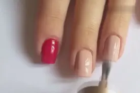 甜美毛衣微雕美甲教程，简单好看，你学会了吗？