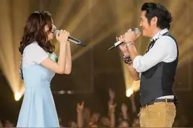 殷嘉恩Vivi首登国内音乐综艺与曹格深情对唱图片