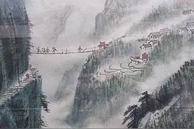 李白：《蜀道难》，难于上青天！您还能背诵吗？图片