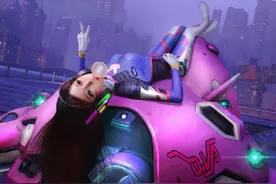 守望先锋Dva 妹子真人演绎游戏场景图片