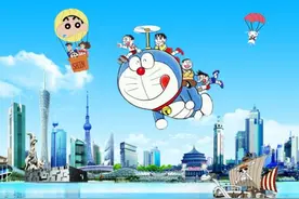 当广州遇上这些动漫人物，分分钟刷爆你的朋友圈！图片