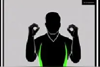 篮球裁判手势图解之篮球球员号码手势图片