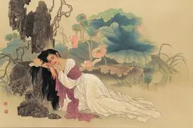 浅谈李清照《醉花阴》——莫道不消魂，帘卷西风，人比黄花瘦图片