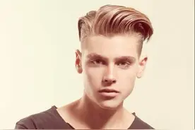 为什么他们都这么会弄发型？正面看起来太帅了！图片