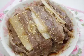 日式蒸肥牛图片