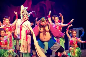 变脸孙悟空大战喷火牛魔王，《火焰山》将川剧绝活全包了图片