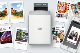 富士全新便携照片打印机，速度更快玩法超多图片