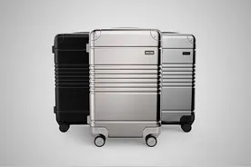 没有拉链的行李箱，颜值爆表一键开合超方便图片