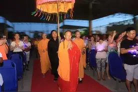 观音山大型佛教音乐会，2000信众齐唱佛乐，震撼！图片