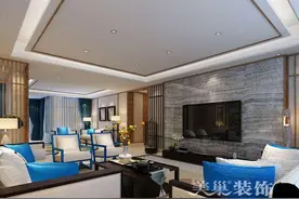 剔除传统的繁琐，营造郑州新中式220平非凡温和，有涵养的居所图片