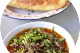 乌兰察布美食 | 浓浓的香味 - 羊杂碎图片