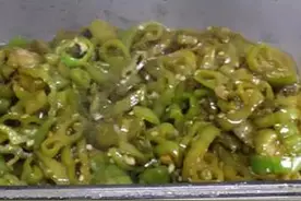 最好吃的辣椒圈，你在家也可以做~图片