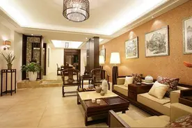 时尚中式风格家庭 中年人士装修可借鉴图片