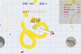 贪吃蛇大作战 小黄遇上双面喵，双聊盛欢？