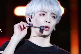 韩流明星中的银发美少年图片