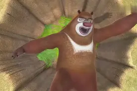 熊大什么时候都保护着，自己的弟弟熊二，有这样的哥哥真好