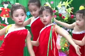 越南幼儿园儿童舞蹈 山歌姑娘视频封面