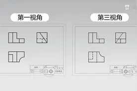 你能搞清楚第一视角和第三视角投影法的区别吗？