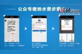 7月1日起保定市民可通过微信交水费图片