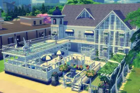 《模拟人生4》无MOD大别墅建造图片