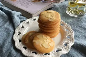 杏仁瓦片酥的做法图片