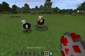 我的世界：新手教程，如何让小鸡成为你的坐骑