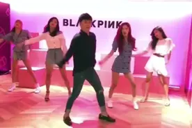 是的，你没看错，Bigbang胜利作为Blackpink第五位成员出道视频封面
