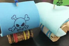 喝完红酒剩下的软木塞先留着，它能造出小孩子们都喜欢的玩具图片