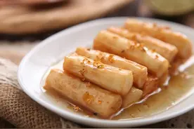手把手教你做正宗老味道的桂花蜜汁山药，教你一招轻松掌握小窍门图片